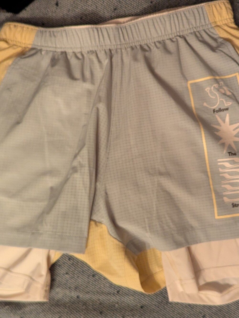 Roark Run Amok Bommer 3.5 2-in-1 Running Athletic Shorts M